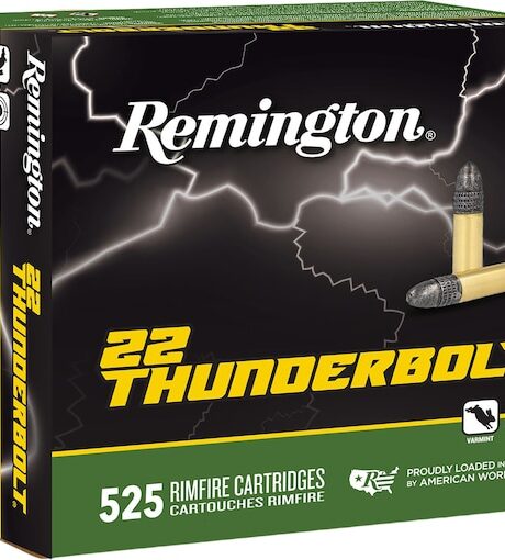 Remington Thunderbolt Ammunition 22LR 40 Grain Lead Round Nose