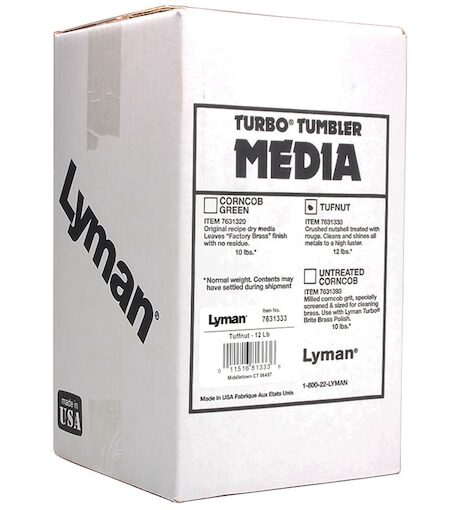 Lyman Turbo Brass Cleaning Media Untreated Tufnut (Walnut)