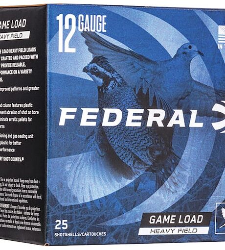Federal Game Load Upland Heavy Field 12 Gauge Ammo