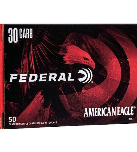 Federal American Eagle 30 Carbine Ammo 110 Grain Full Metal Jacket