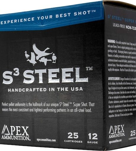 Apex Ammunition Waterfowl S3 Steel 12 Gauge Steel Ammo