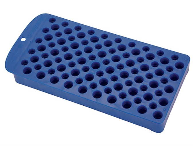 Frankford Arsenal Universal Reloading Tray 50-Round Plastic Blue