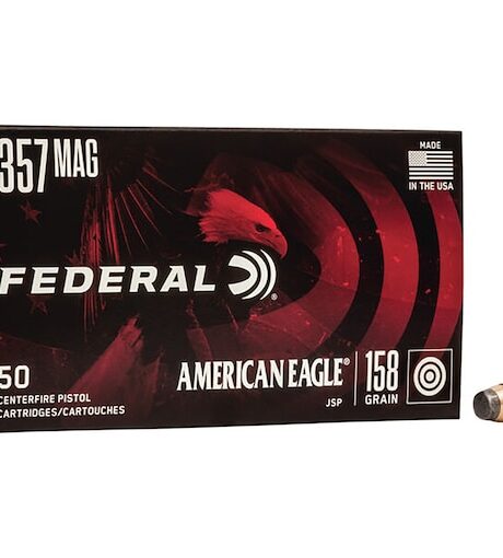 Federal American Eagle 357 Magnum Ammo 158 Grain Jacketed Soft Point