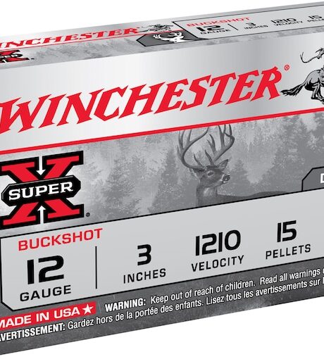 Winchester Super X Magnum 12 Gauge Buckshot Ammo 3"