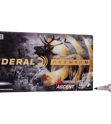 Federal Premium Terminal Ascent 28 Nosler Ammo 155 Grain Bonded Polymer Tip Box of 20