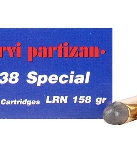 PPU 38 Special Ammo 158 Grain Round Nose Box of 50