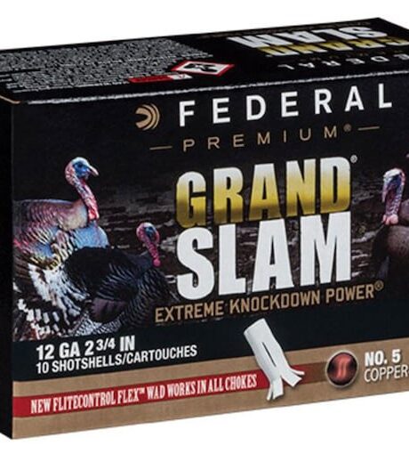 Federal Premium Grand Slam Turkey 12 Gauge Copper Plated Lead Ammo
