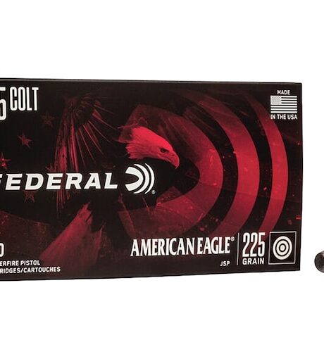 Federal American Eagle 45 Colt (Long Colt) Ammo 225 Grain Jacketed Soft Point