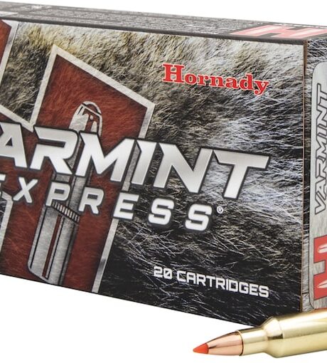 Hornady Varmint Express 224 Valkyrie Ammo 60 Grain Hornady V-Max Polymer Tip Box of 20