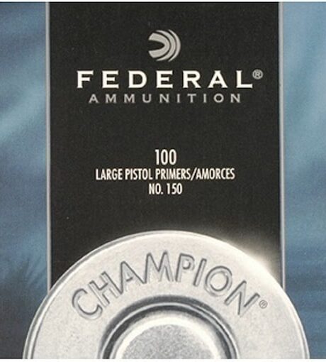 Federal Large Pistol Primers #150