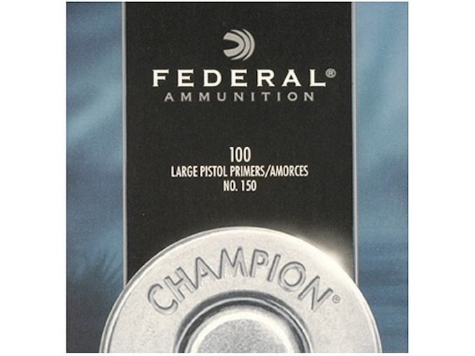 Federal Large Pistol Primers #150