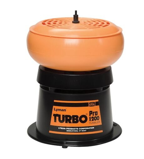 Lyman Case Cleaning Kit with Turbo 1200 PRO Sifter Case Tumbler and 2lbs of Corn Cob Media
