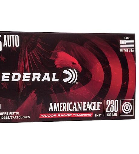 Federal American Eagle 45 ACP Ammo 230 Grain Total Metal Jacket