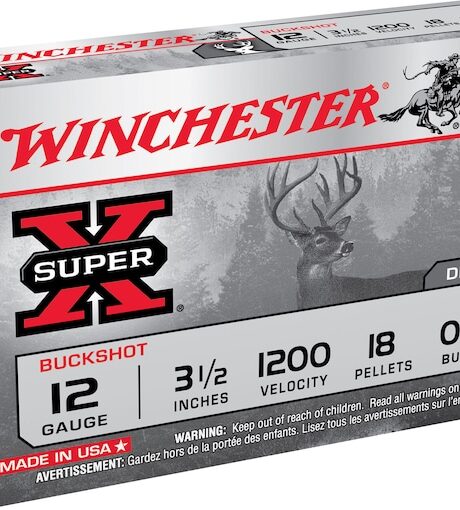 Winchester Super X 12 Gauge Buckshot Ammo 3-1/2"