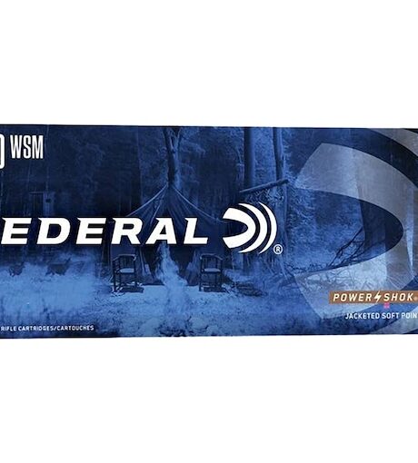 Federal Power-Shok 300 Winchester Short Magnum (WSM) Ammo 180 Grain Jacketed Soft Point Box of 20