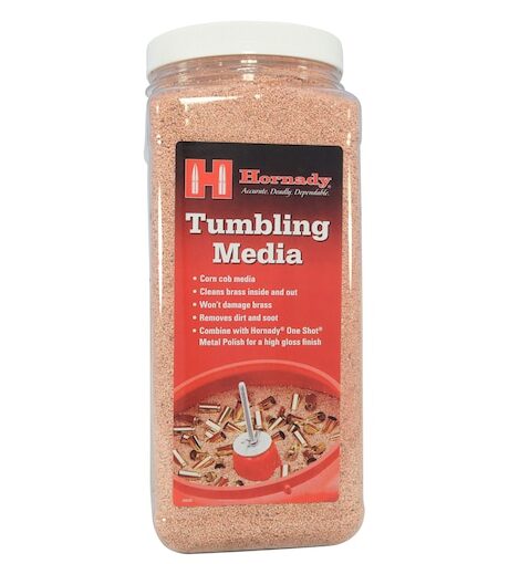 Hornady One Shot Tumbler Brass Cleaning Media Corn Cob 3-3/4 lb Jug