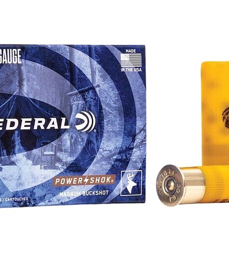 Federal Power-Shok 20 Gauge Buckshot Ammo 3"
