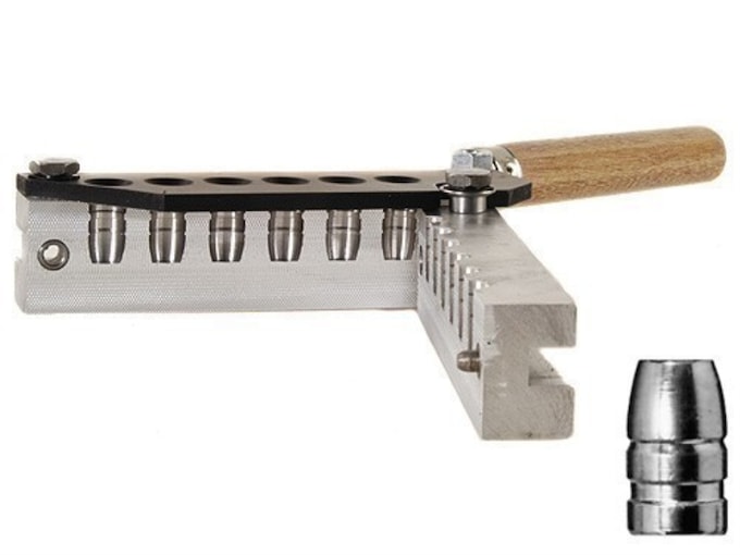 Lee 6 Cavity Bullet Mold 358-158-RF 38 Special, 357 Magnum, 38 Colt New Police, 38 S&W (358 Diameter) 158 Grain Flat Nose