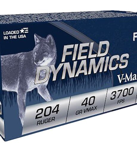 Fiocchi Extrema 204 Ruger Ammo 40 Grain Hornady V-Max Polymer Tip Box of 50