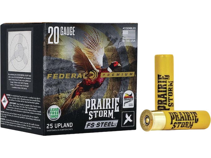 Federal Premium Prairie Storm 20 Gauge Steel Ammo