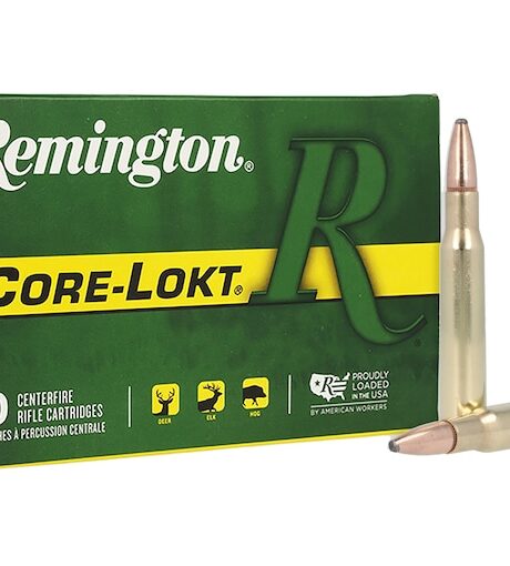 Remington Core-Lokt 30-06 Springfield Ammo 165 Grain Jacketed Soft Point Box of 20