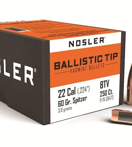 Nosler Ballistic Tip Varmint Bullets Polymer Tip