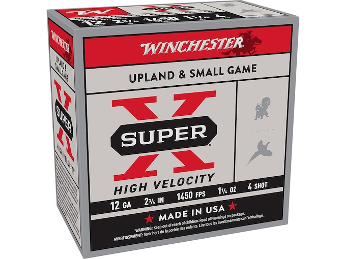 Winchester Super X High Velocity 12 Gauge Ammo