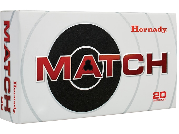 Hornady Match 22 Advanced Rifle Cartridge (22 ARC) Ammo 88 Grain Hornady ELD Match Polymer Tip Box of 20