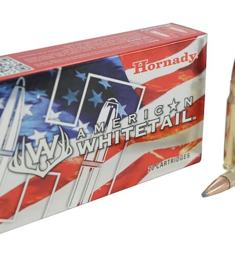 Hornady American Whitetail 308 Winchester Ammo 165 Grain Hornady Interlock Jacketed Soft Point Box of 20