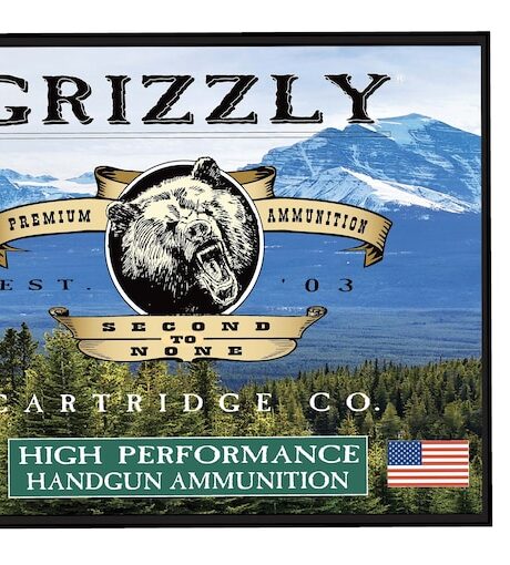 Grizzly Cartridge Bear Load 9mm Luger +P Ammo 147 Grain Full Metal Jacket