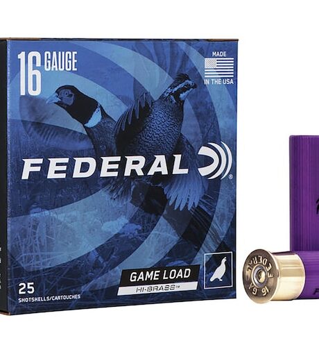Federal Game Load Upland Hi-Brass 16 Gauge Ammo