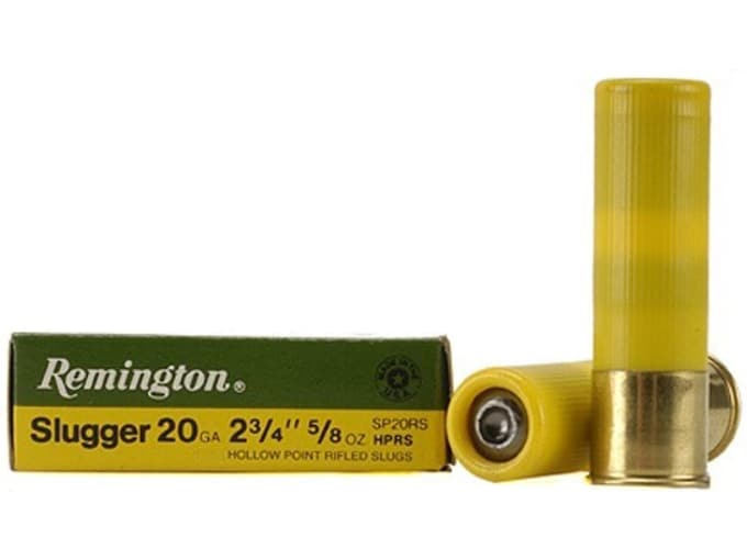 Remington Slugger 20 Gauge Rifled Slug 2-3/4" 5/8oz