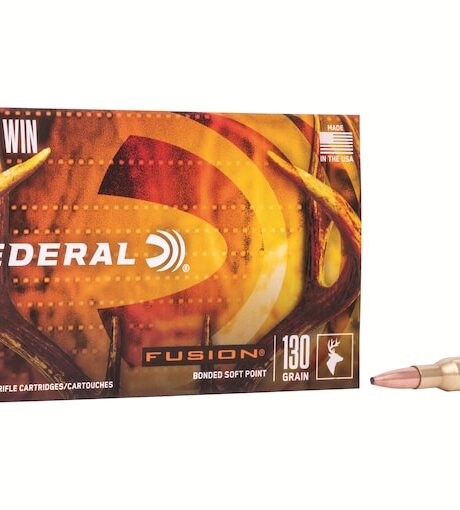 Federal Fusion 270 Winchester Ammo 130 Grain Bonded Round Nose