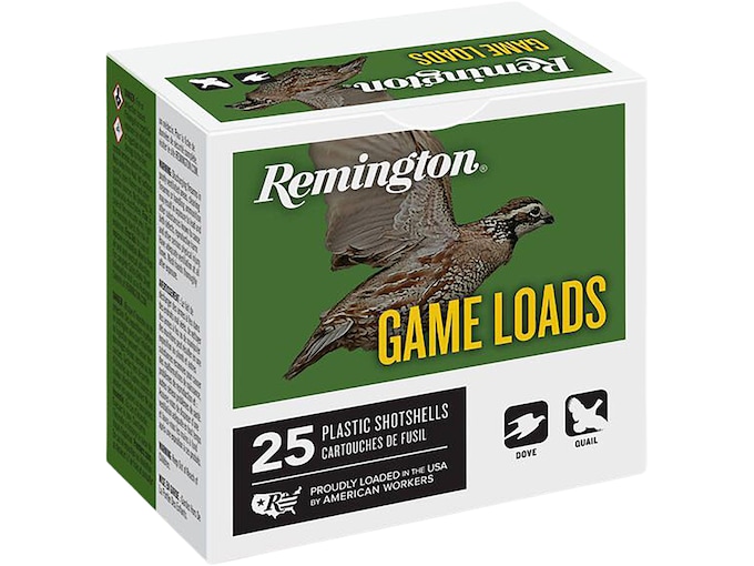 Remington Game Load 12 Gauge Ammo