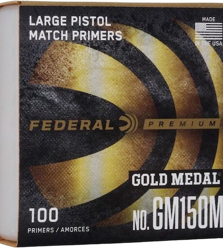 Federal Premium Gold Medal Large Pistol Match Primers #150M