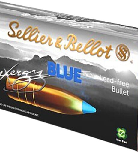 Sellier & Bellot Exergy Blue 308 Winchester Ammo 110 Grain Polymer Tip Lead Free Box of 20