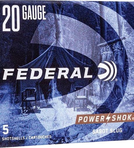 Federal Power-Shok 20 Gauge Sabot Slug 2-3/4" 7/8oz
