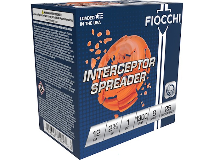 Fiocchi Exacta Interceptor Spreader 12 Gauge Ammo
