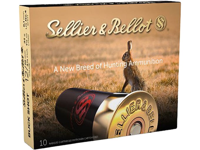 Sellier & Bellot 12 Gauge Buckshot Ammo 2-3/4"