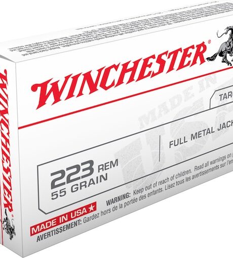 Winchester White Box USA 223 Remington Ammo 55 Grain Full Metal Jacket
