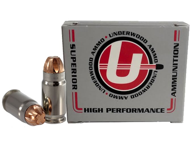 Underwood 40 Super Ammo 140 Grain Lehigh Xtreme Penetrator Fluted Lead Free Box of 20