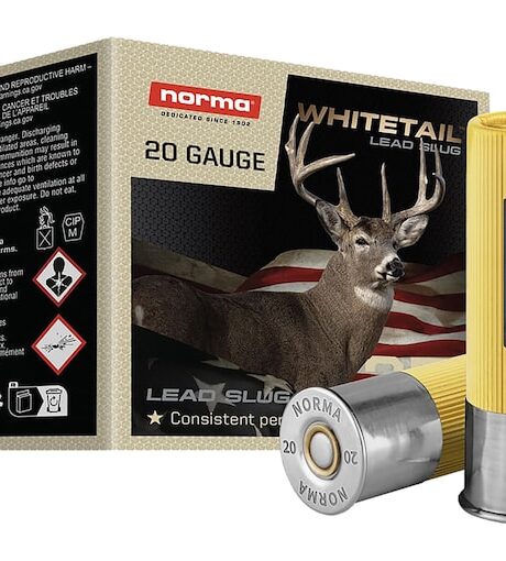 Norma Whitetail 20 Gauge Rifled Slug 2-3/4" 1oz Box of 25