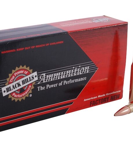 Black Hills 308 Winchester Ammo 168 Grain Jacketed Hollow Point Moly
