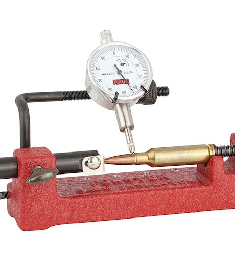 Forster Co-Ax Case and Cartridge Concentricity Gauge with Dial