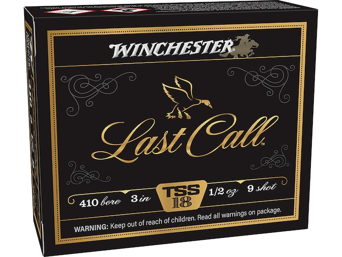Winchester Last Call TSS 410 Tungsten Ammo