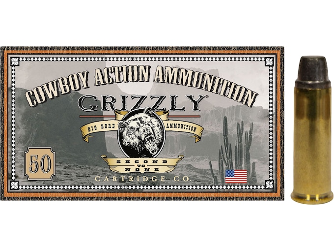 Grizzly Cartridge Cowboy 44 Special Ammo 240 Grain Semi-Wadcutter Box of 50