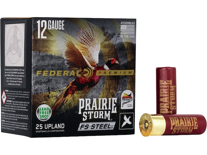 Federal Premium Prairie Storm 12 Gauge Steel Ammo