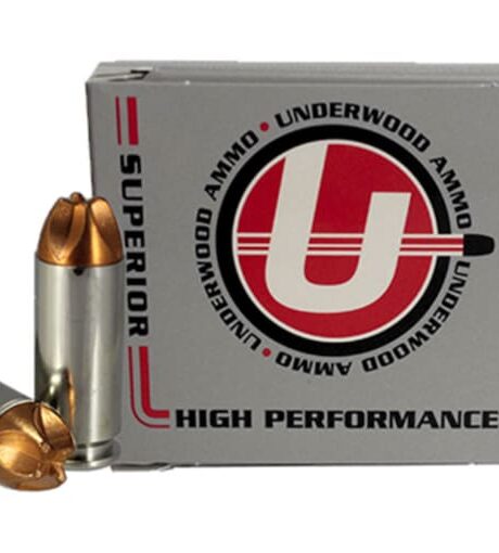 Underwood Xtreme Hunter 10mm Auto Ammo 150 Grain Lehigh Xtreme Defense Fluted Lead Free Box of 20