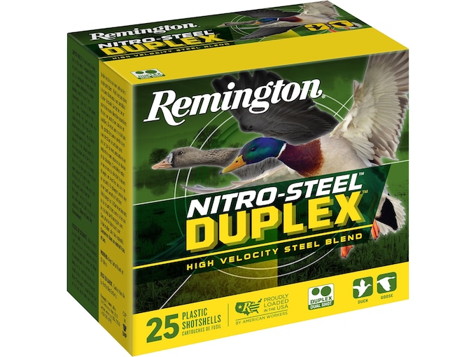 Remington Nitro Steel Duplex 20 Gauge Steel Ammo