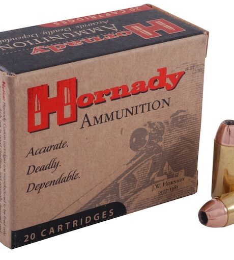 Hornady Custom 10mm Auto Ammo 180 Grain Hornady XTP Jacketed Hollow Point Box of 20